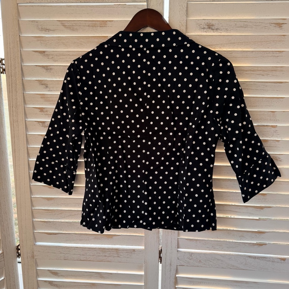 Pendleton | Polka Dot Button Down Jacket Blazer - image 3